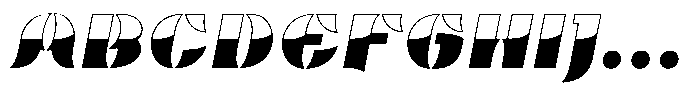 Omvros Pro Atrio Italic Font UPPERCASE