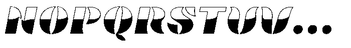 Omvros Pro Atrio Italic Font UPPERCASE