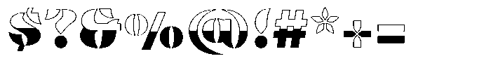 Omvros Pro Atrio Font OTHER CHARS
