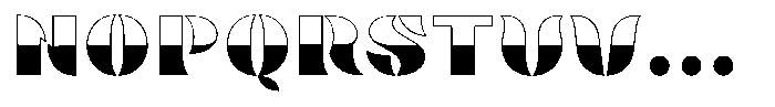 Omvros Pro Atrio Font UPPERCASE