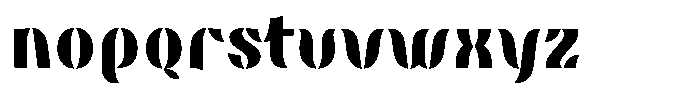 Omvros Pro Bold Font LOWERCASE