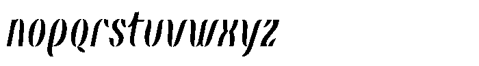 Omvros Pro Book Italic Font LOWERCASE