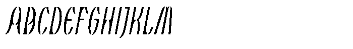 Omvros Pro Extra Light Italic Font UPPERCASE