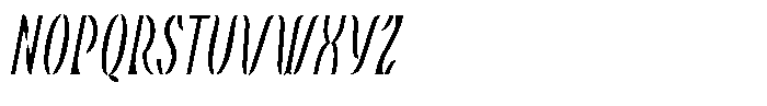 Omvros Pro Extra Light Italic Font UPPERCASE