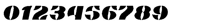 Omvros Pro Fat Italic Font OTHER CHARS