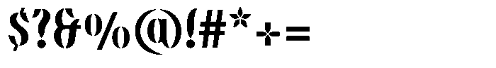 Omvros Pro Medium Font OTHER CHARS
