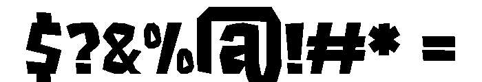 ONARKI Font OTHER CHARS