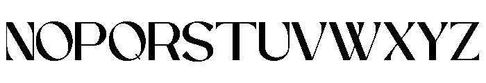 ONNEGA-Regular Font UPPERCASE