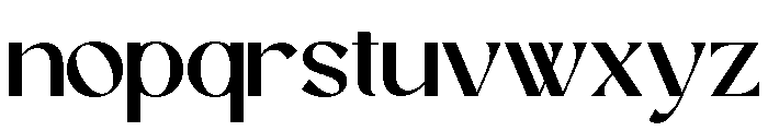ONNEGA-Regular Font LOWERCASE