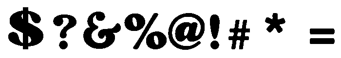 Onasis Regular Font OTHER CHARS