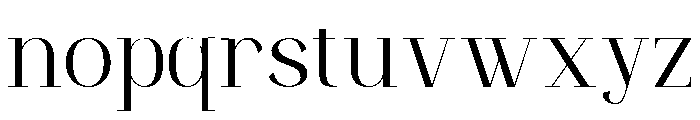Ondine Regular Font LOWERCASE