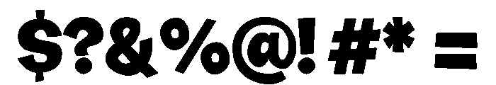 One Elite Font OTHER CHARS
