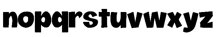 One Elite Font LOWERCASE