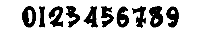 One More1 Font OTHER CHARS