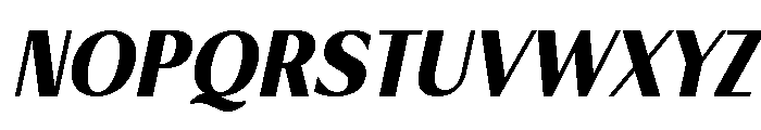 Onelia Italic Font UPPERCASE