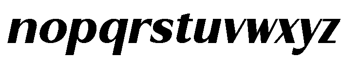 Onelia Italic Font LOWERCASE