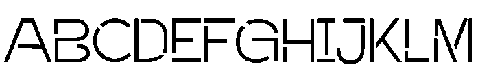Onesan Font UPPERCASE