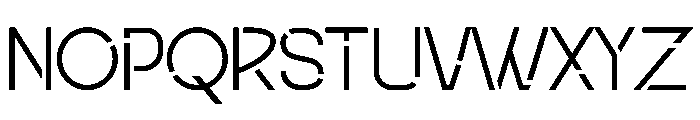 Onesan Font UPPERCASE