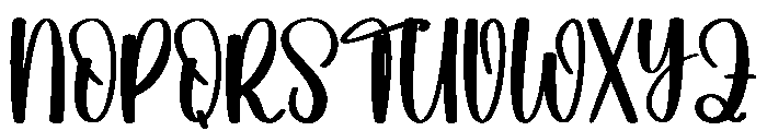 Online Shop Font UPPERCASE