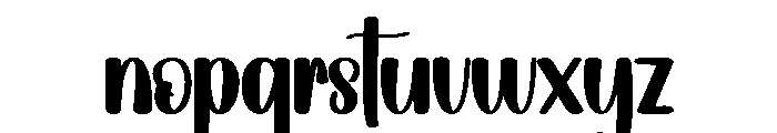 Online Shop Font LOWERCASE