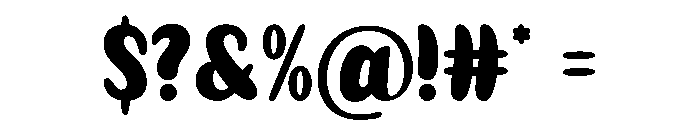 Only Mello Font OTHER CHARS