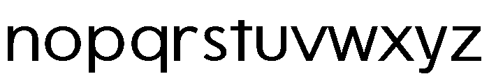 Onlysan Medium Regular Font LOWERCASE