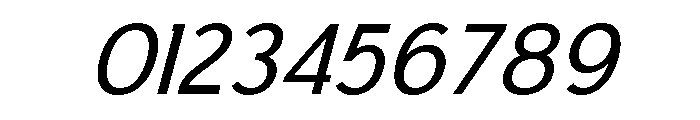 OnlysanMediumItalic-Regular Font OTHER CHARS