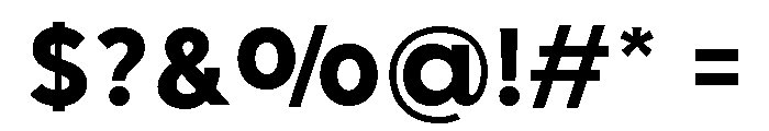 Onlysans Bold Regular Font OTHER CHARS