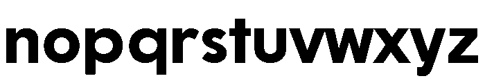 Onlysans Bold Regular Font LOWERCASE
