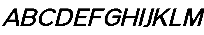 Onlysans Semi Bold Italic Reg Font UPPERCASE