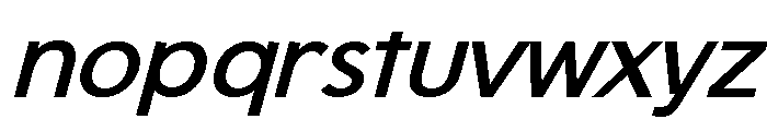 Onlysans Semi Bold Italic Reg Font LOWERCASE