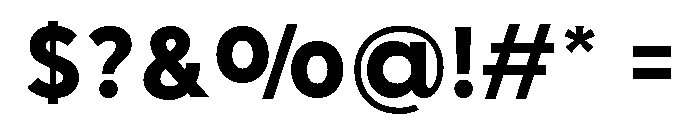 OnlysansBold-Regular Font OTHER CHARS