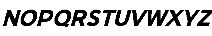OnlysansBoldItalic-Regular Font UPPERCASE