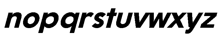 OnlysansBoldItalic-Regular Font LOWERCASE