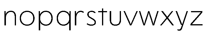 OnlysansLight-Regular Font LOWERCASE