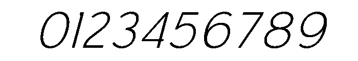 OnlysansLightItalic-Regular Font OTHER CHARS