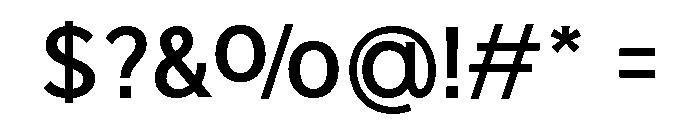 OnlysansSemiBold-Regular Font OTHER CHARS