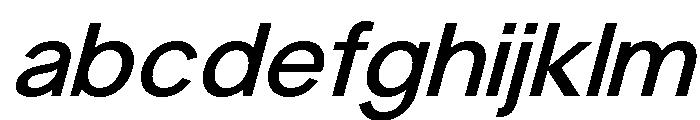 OnlysansSemiBoldItalic-Reg FONT