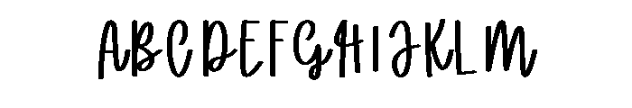 Ontime Dating Font UPPERCASE