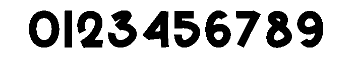 Ontime1 Font OTHER CHARS