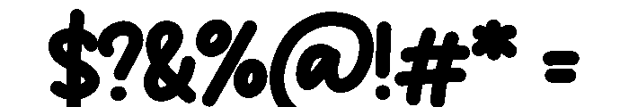 Ontran Font OTHER CHARS