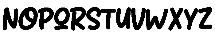 Ontran Font UPPERCASE