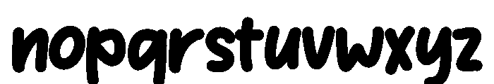 Ontran Font LOWERCASE