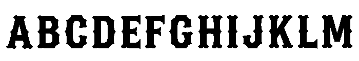 Onyx Regular Font UPPERCASE