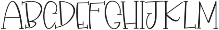 ONCE AGAIN-Display otf (400) Font UPPERCASE