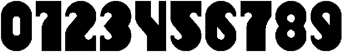 ONE THOUSAND otf (400) Font OTHER CHARS