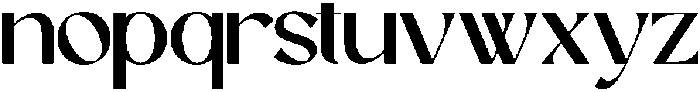 ONNEGA-Regular otf (400) Font LOWERCASE