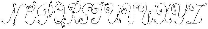 One Wish Regular ttf (400) Font UPPERCASE
