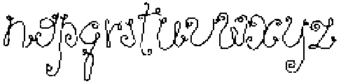 One Wish Regular ttf (400) Font LOWERCASE