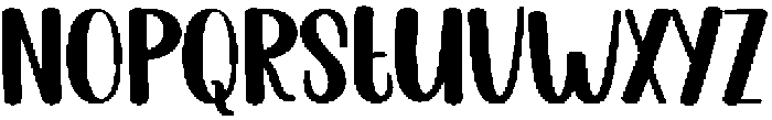 Oneday Regular otf (400) Font UPPERCASE